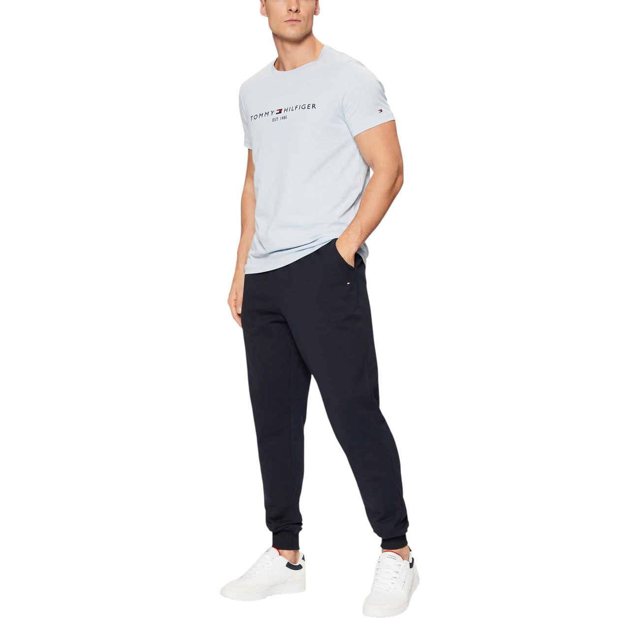 Pantalone Uomo Blu Cotone Autunno/Inverno Tommy Hilfiger