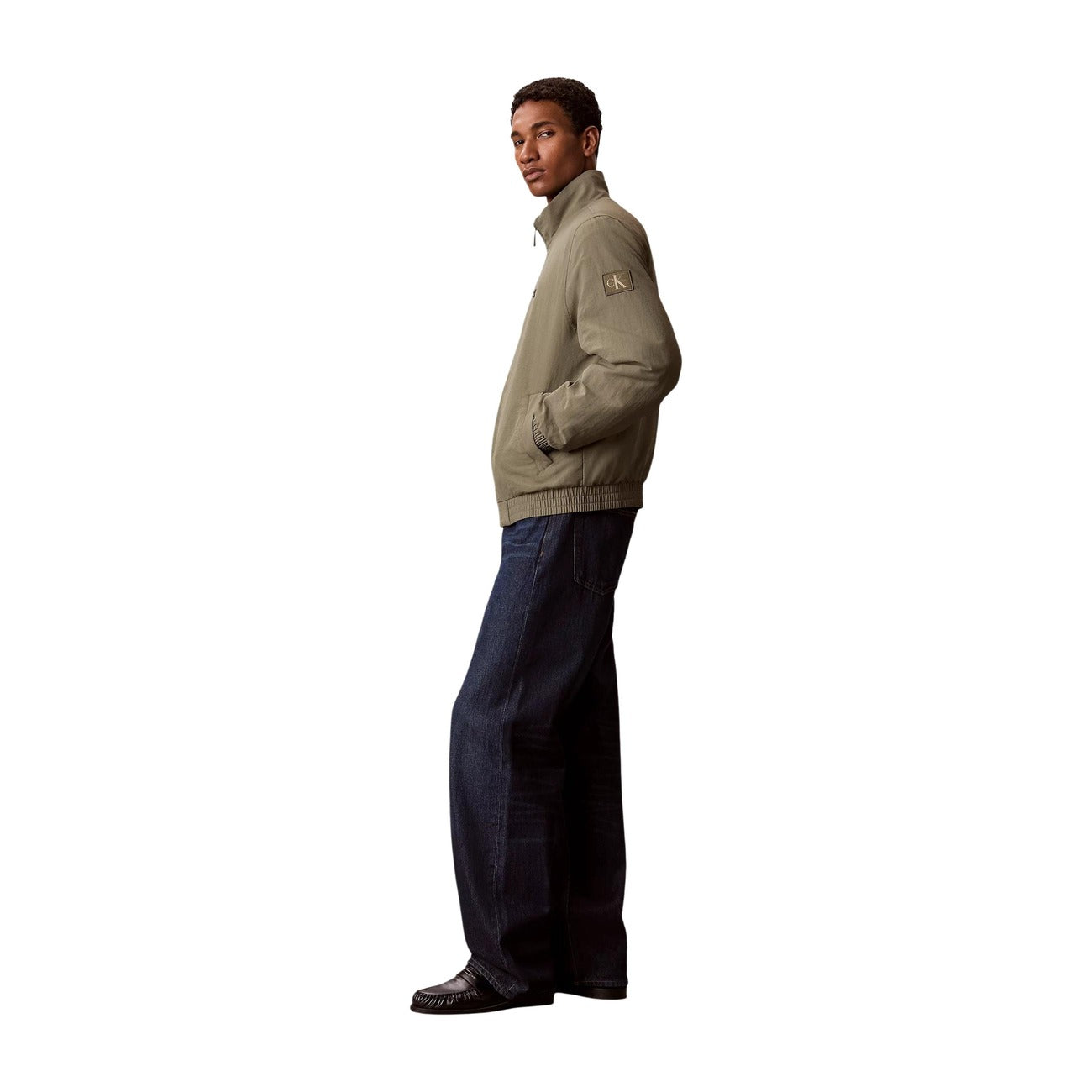 Calvin Klein Jeans Giacca in Nylon Uomo Verde