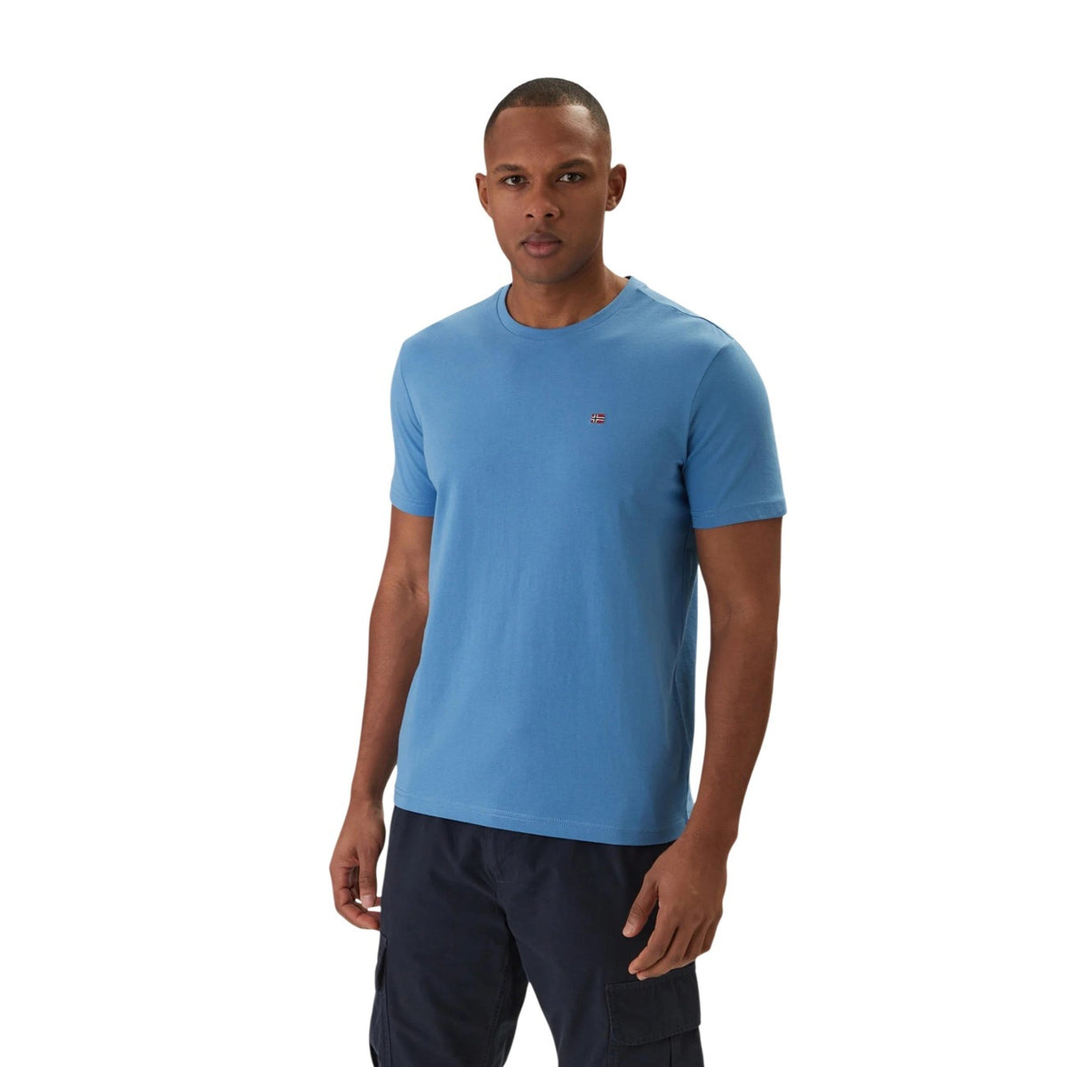 Napapijri T-shirt Uomo Grigio