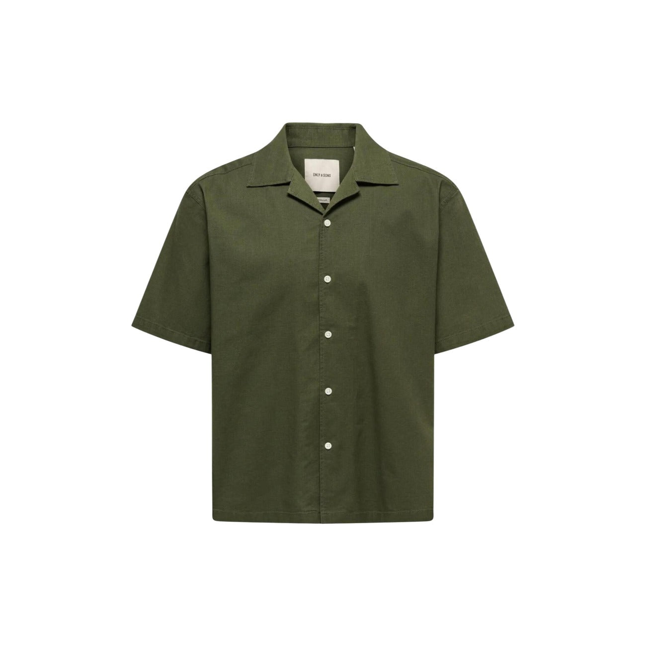 Only & Sons Camicia in Cotone Uomo Beige 22036358