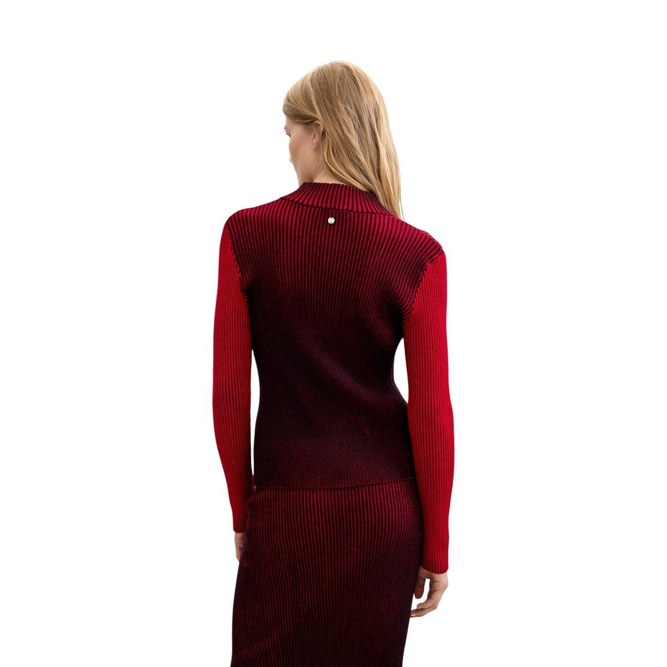 Desigual Maglia in Viscosa Donna Rosso JERS_BLOODY