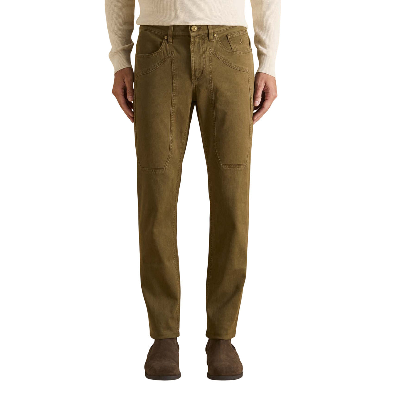 Jeckerson Bianchi Autunno/inverno in Cotone Lyocell Bianco Uomo
