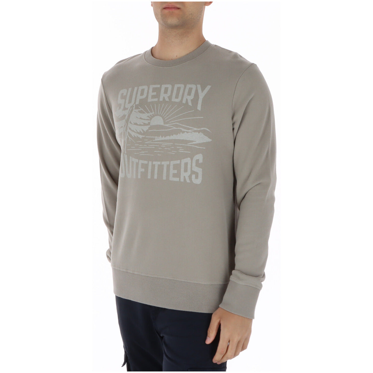 Superdry Felpa Beige Uomo
