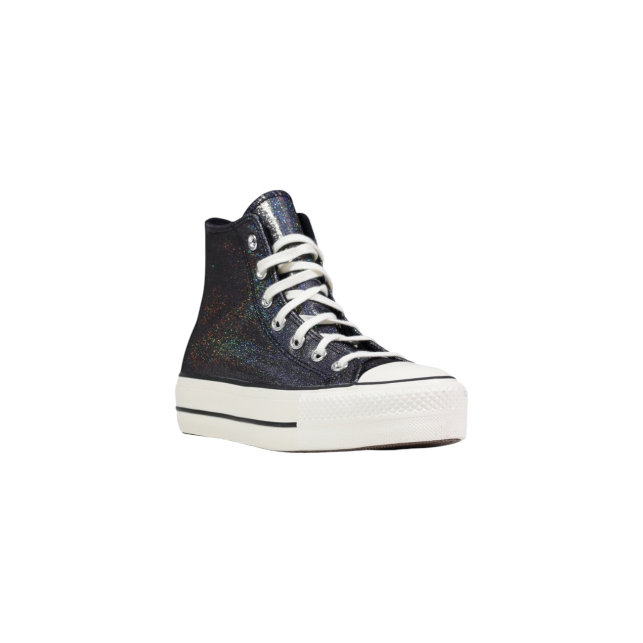 Sneakers Platform Nere Donna Converse