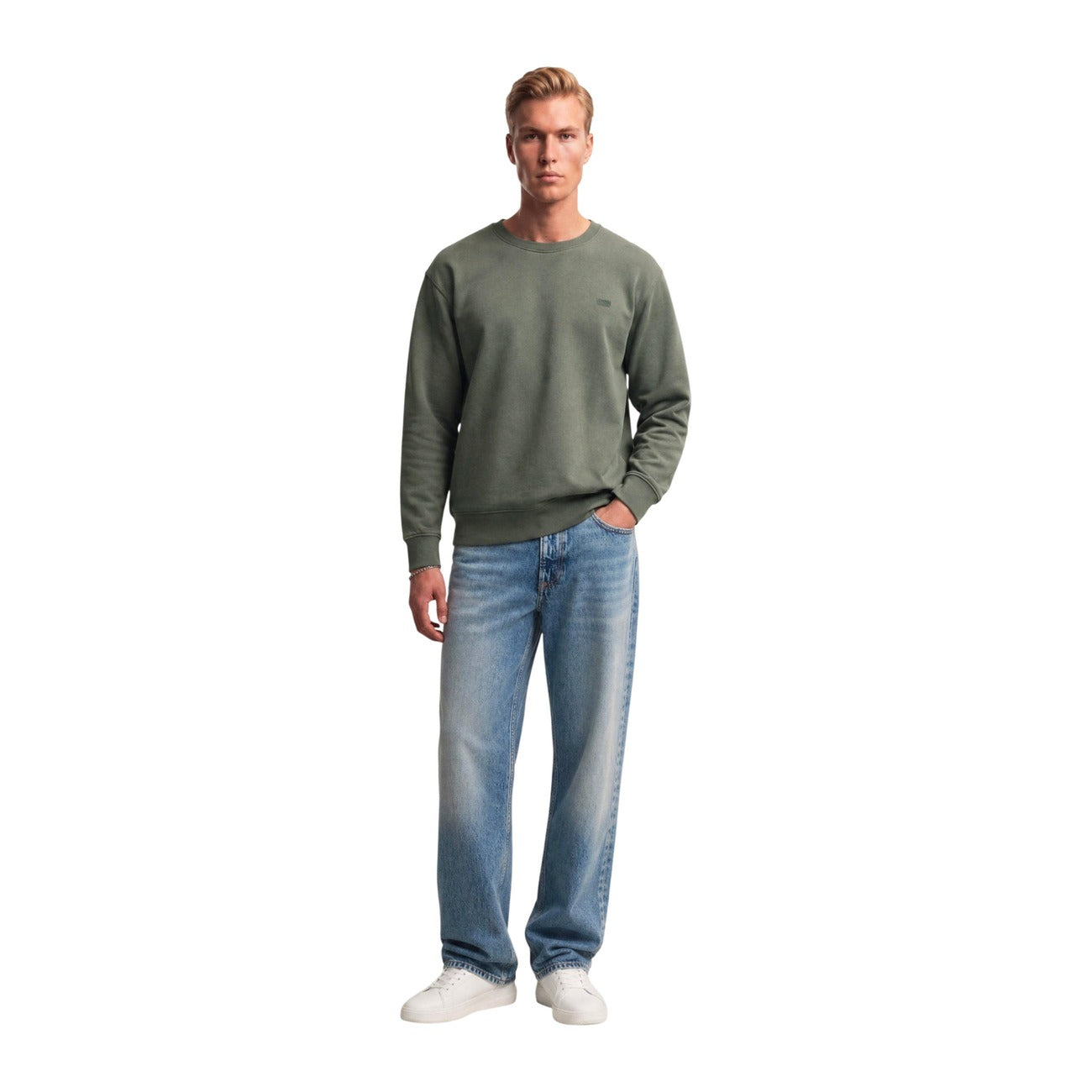 Levi`s Felpa Uomo Verde