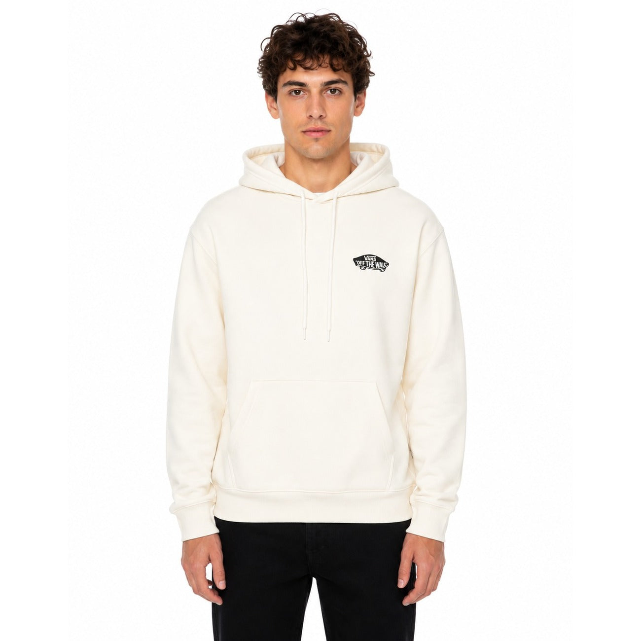 Vans Felpa in Cotone Uomo Bianco VN00105KFS81