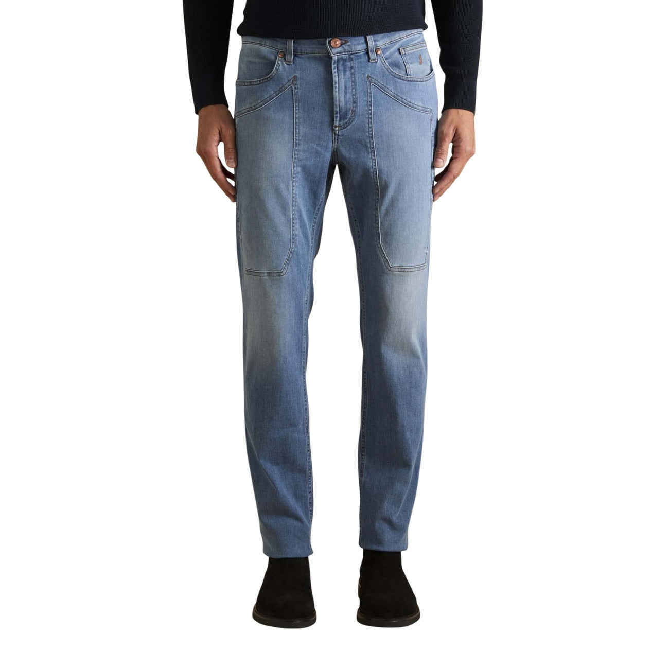 Jeans JUPPA077JOHN001 Azzurro