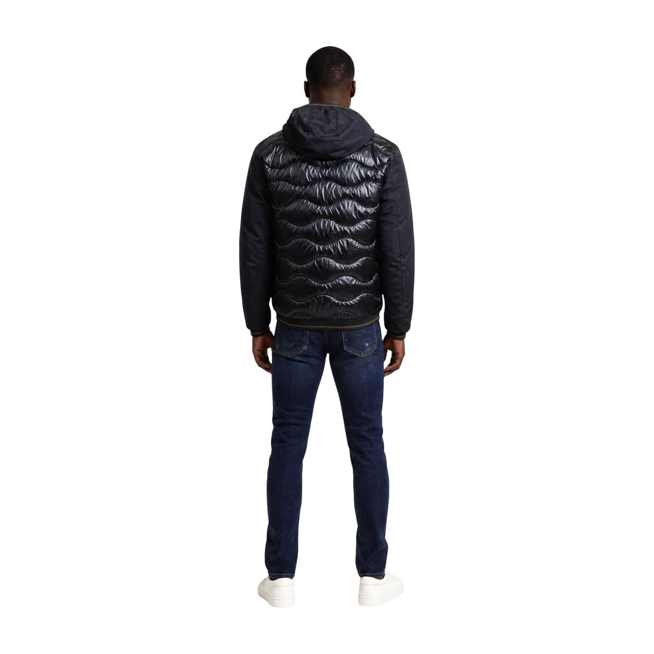 Blauer. Giacca in Poliammide Uomo Nero ALBERT