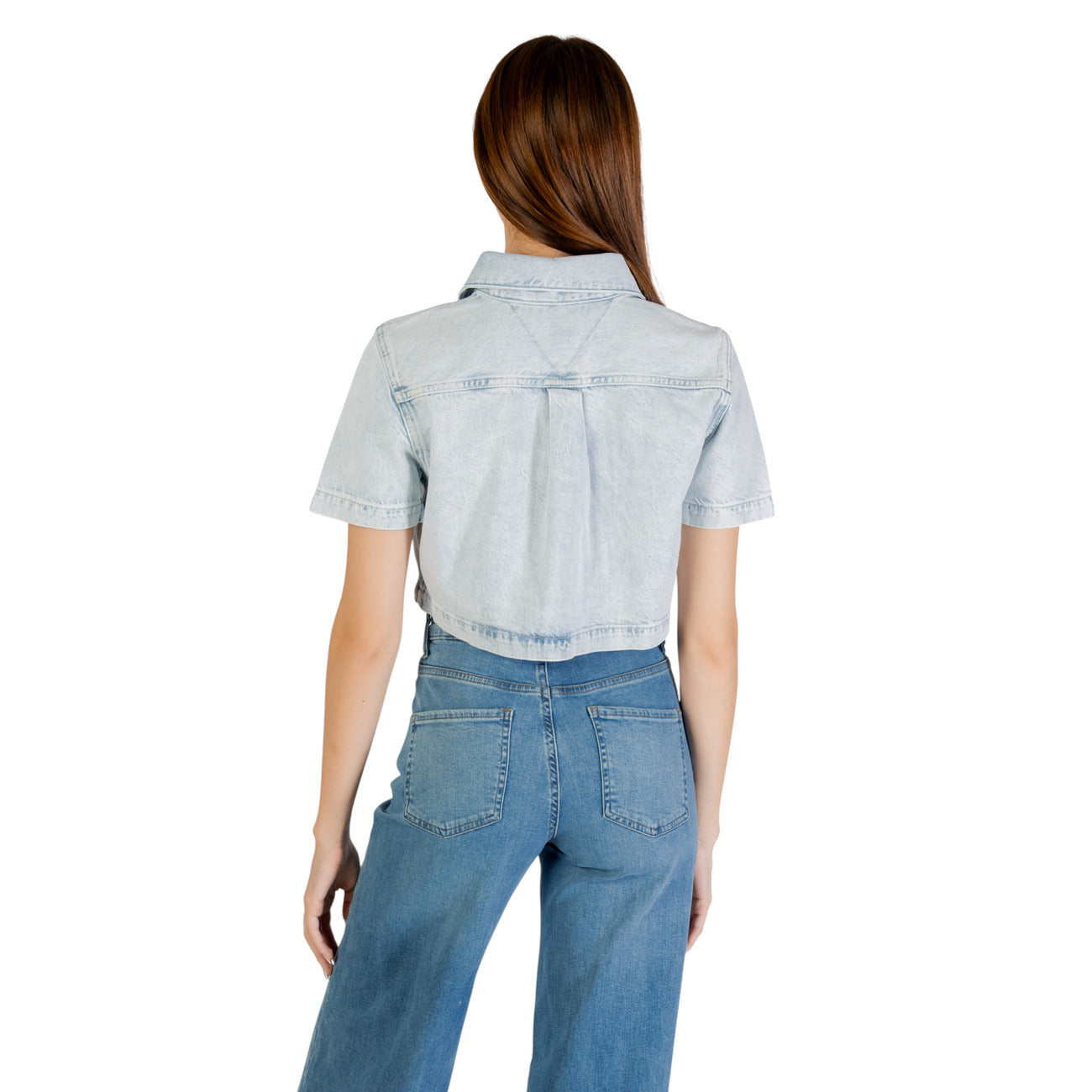 Top Donna Azzurro Tommy Hilfiger Jeans