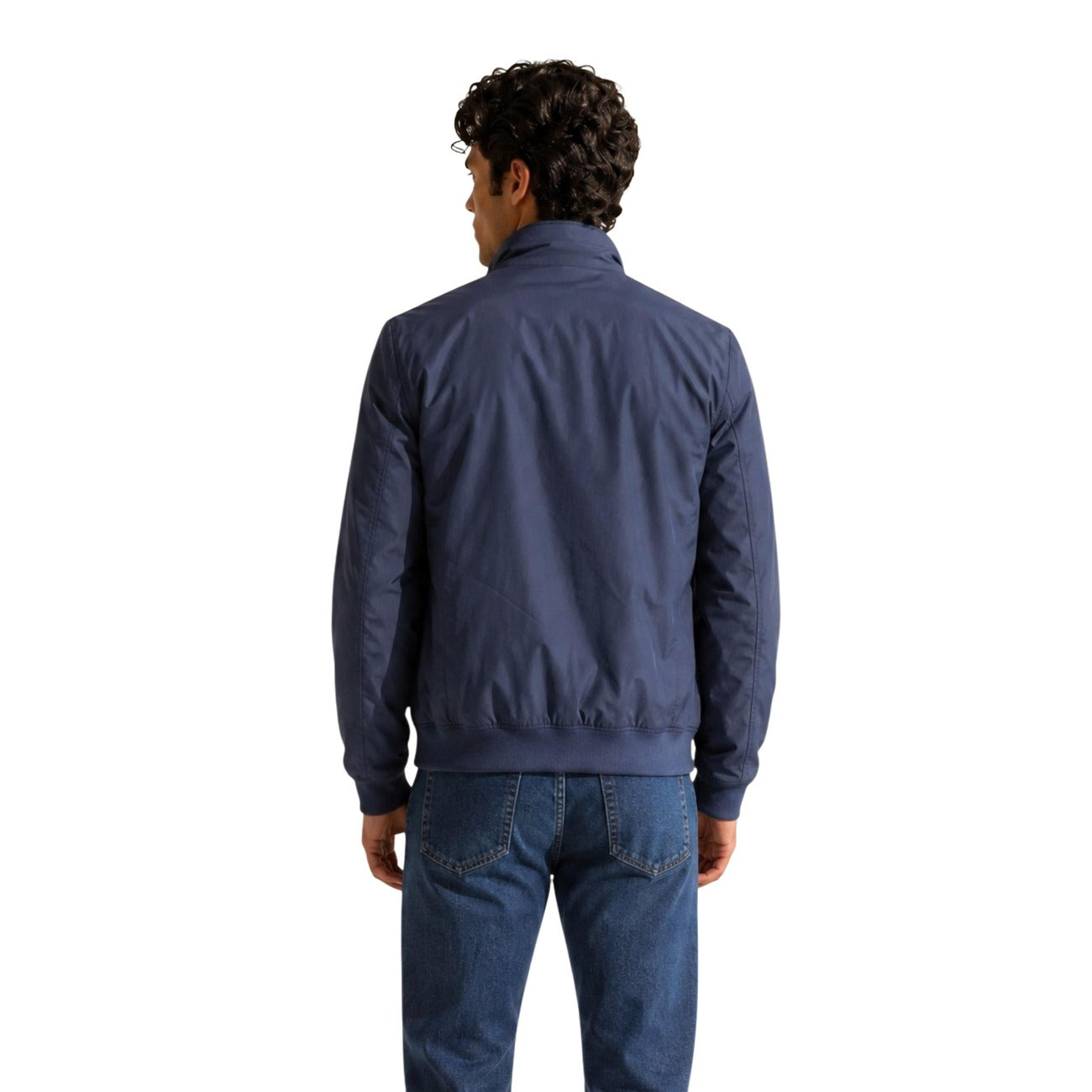 Kway Giacca in Poliestere Uomo Blu ARSENE WARM MICRO CANVAS
