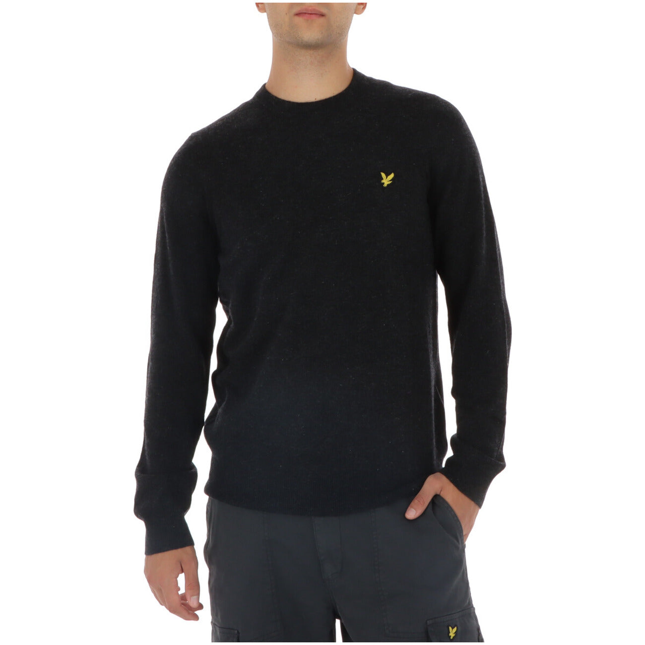 Lyle & Scott Girocollo Maglia Uomo Blu