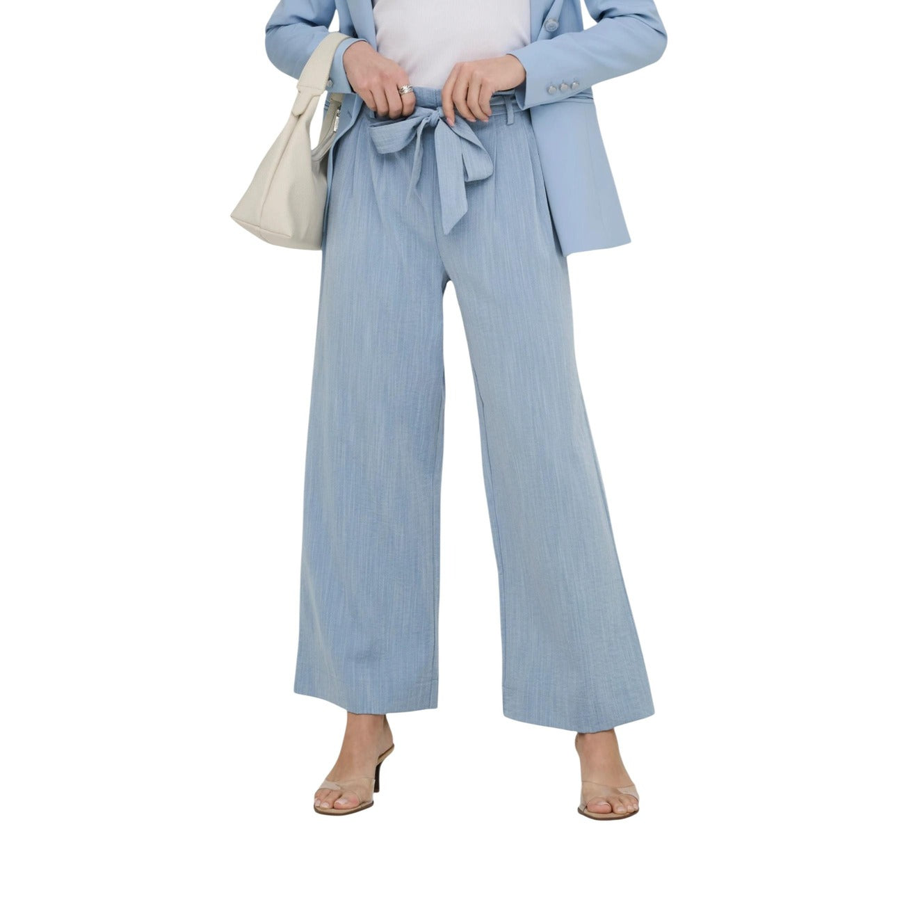 Only Pantalone in Viscosa Donna Verde 15269628