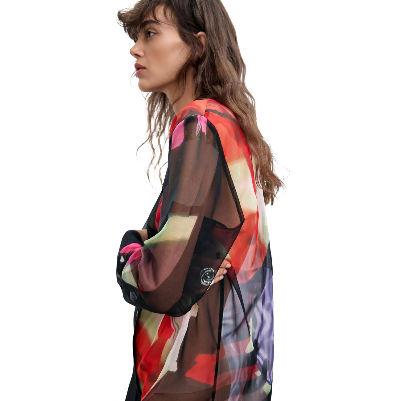 Desigual Abito in Poliestere Donna Nero VEST_MAMEN_LACROIX