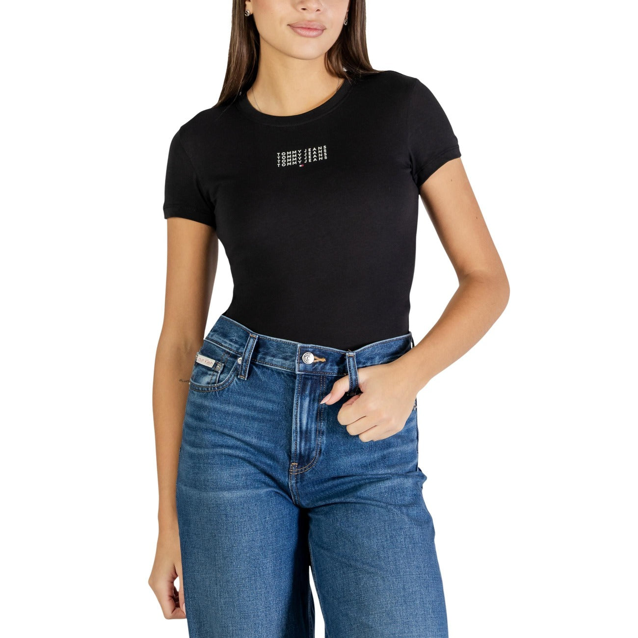 Tommy Hilfiger Jeans T-shirt Blu Donna