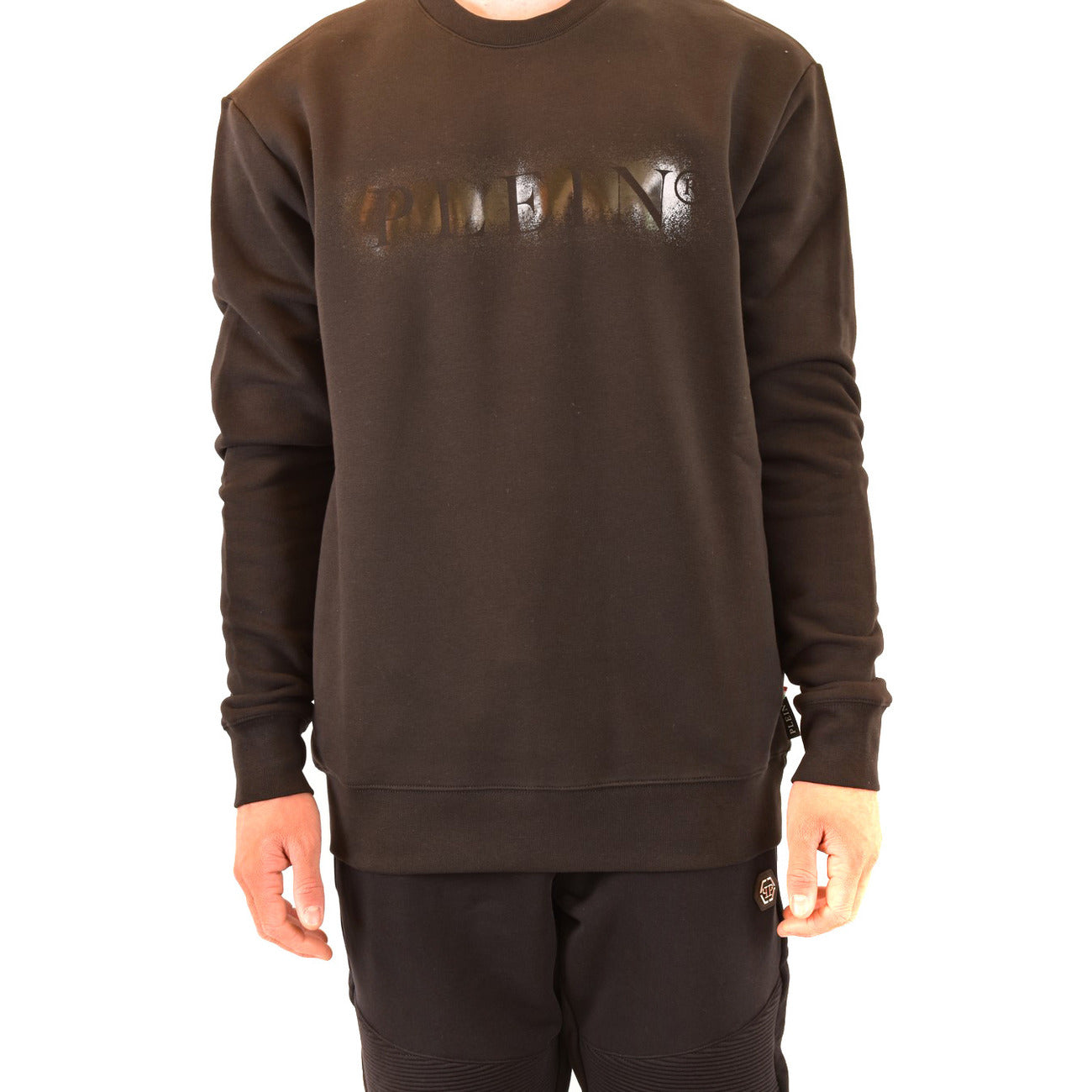 Philipp Plein Felpa Uomo Nero