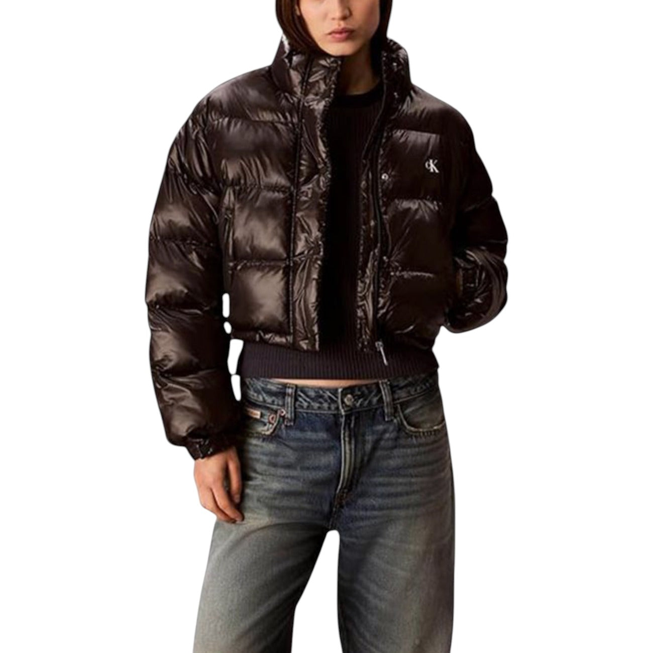 Calvin Klein Jeans Giubbotto Grigio Donna
