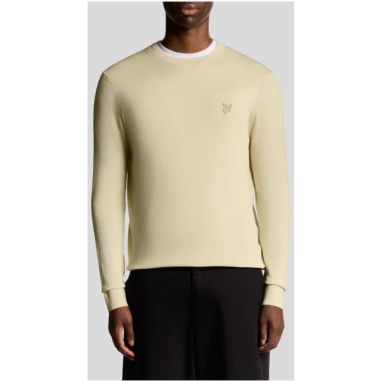 Lyle & Scott & Scott Girocollo in Cotone Blu Uomo