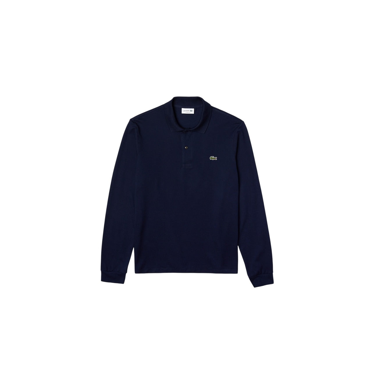 Polo a Maniche Lunghe Blu Uomo Autunno/Inverno Lacoste