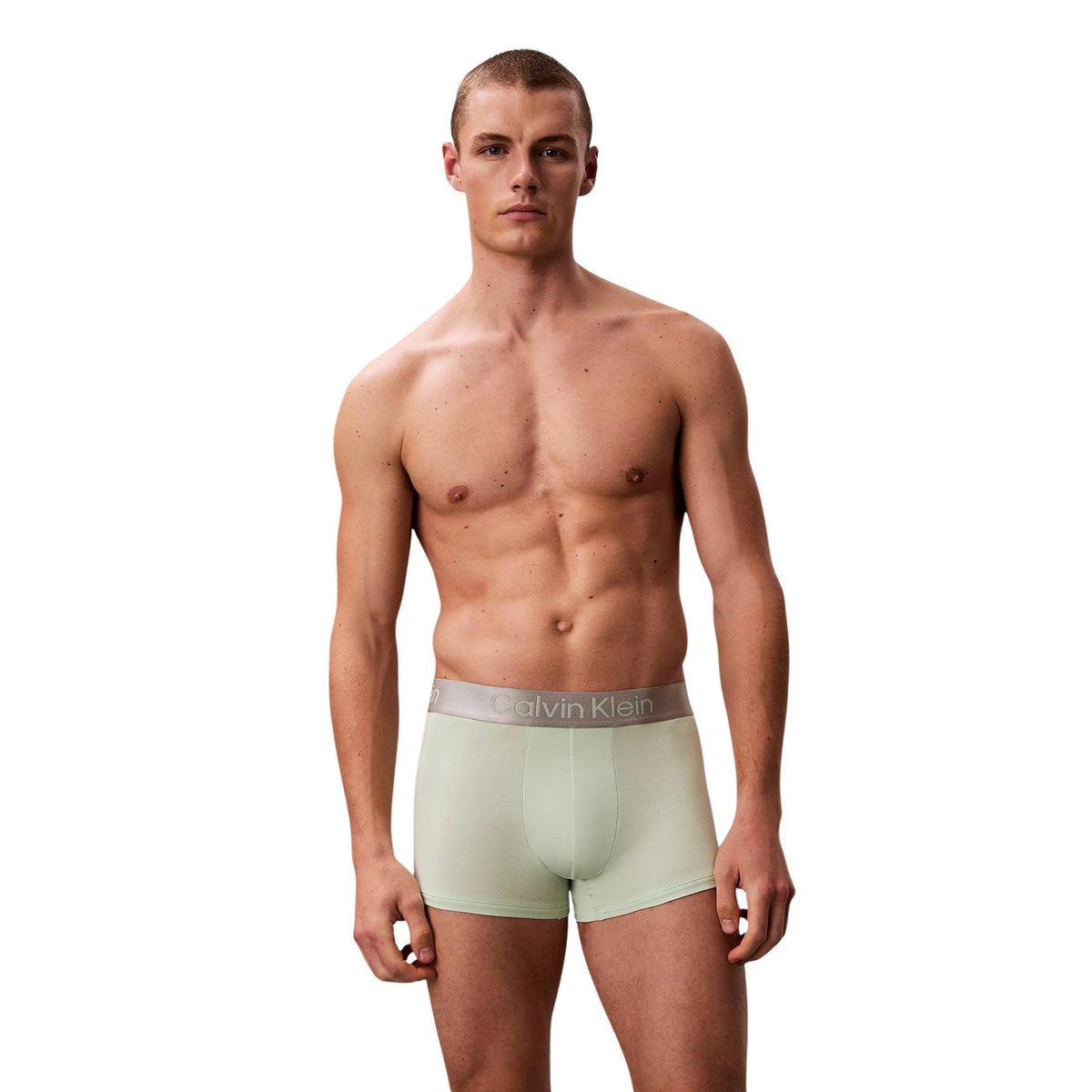 Calvin Klein Underwear Intimo in Cotone Uomo Nero TRUNK 3PK