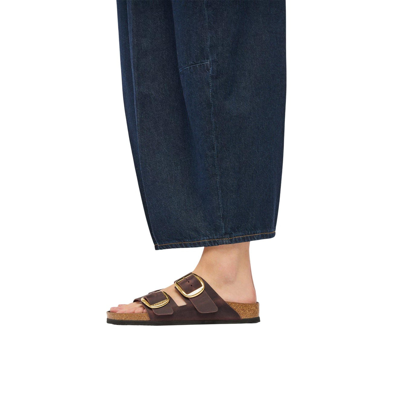 Birkenstock Sandali in Pelle Donna Marrone ARIZONA BB HEX