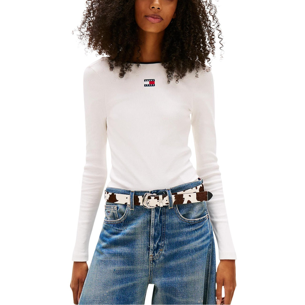 Tommy Hilfiger Jeans Maglia Donna Nero
