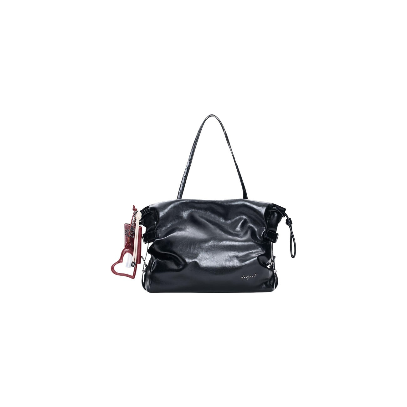 Desigual Borsa in Poliuretano Donna Nero BAG_GALAXY LIFTA 2.0 BLAC