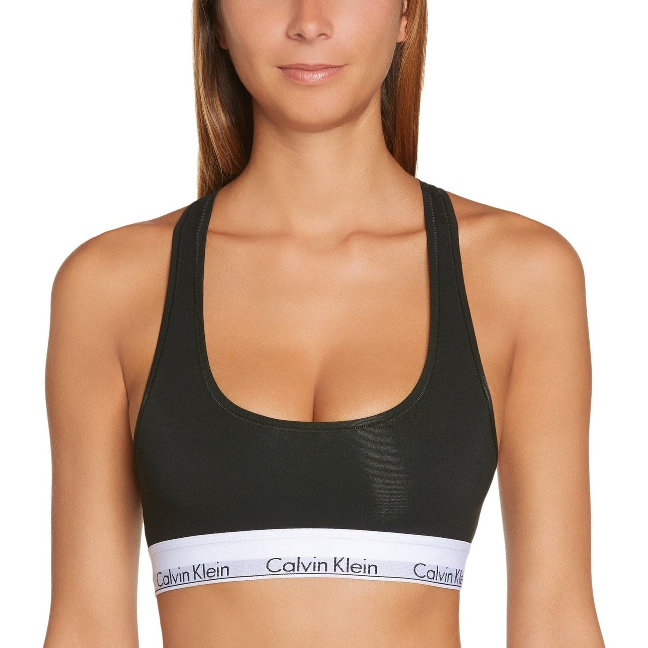 Intimo Donna Smanicato Grigio Melange Calvin Klein Underwear