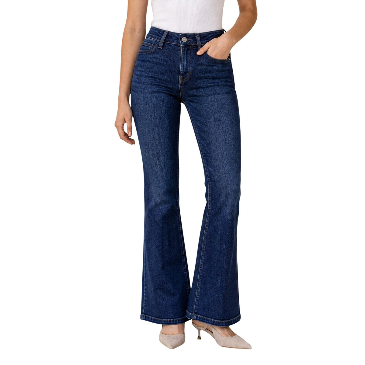 Liu Jo Pantalone in Cotone Donna Beige PANTS