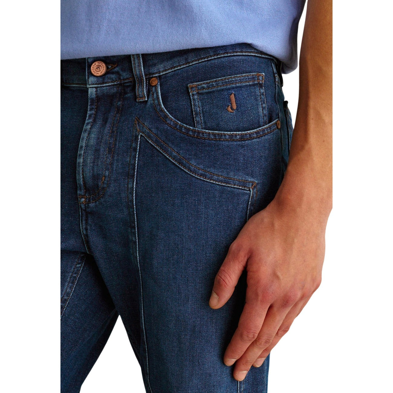 Jeckerson Jeans Blu Uomo