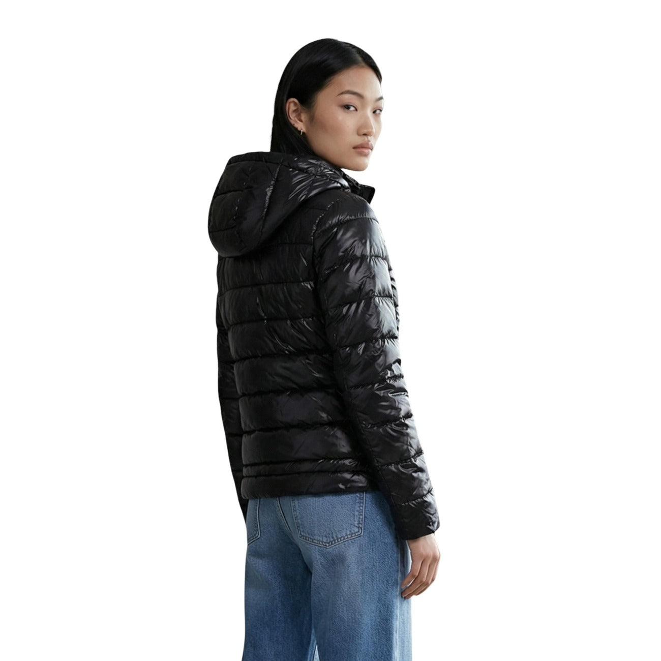 Blauer Giubbotto Nero Donna