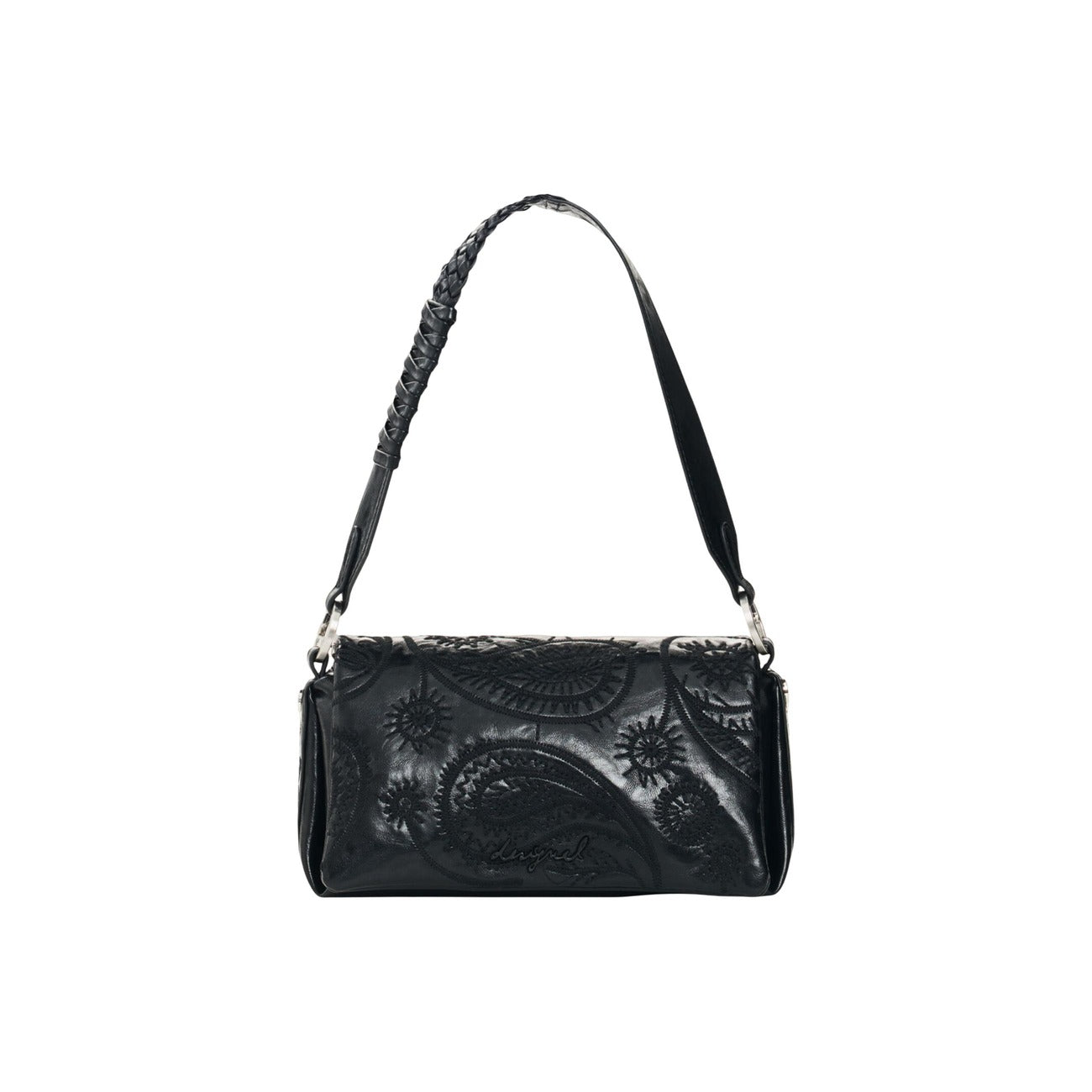 Desigual Borsa in Poliuretano Donna Nero BAG_SIROCO NARON MINI FLA