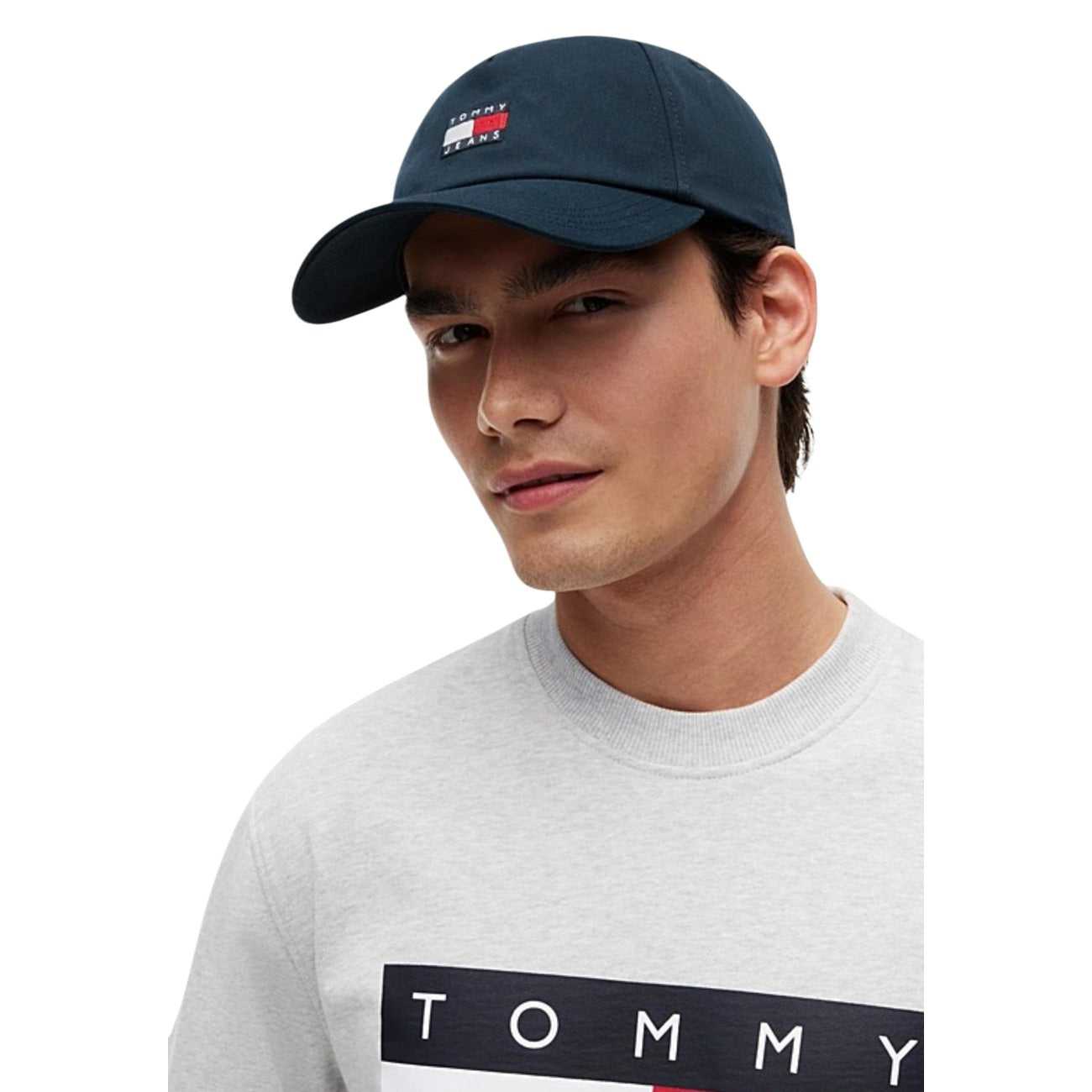 Tommy Hilfiger Cappello in Cotone Uomo Blu AM0AM12933
