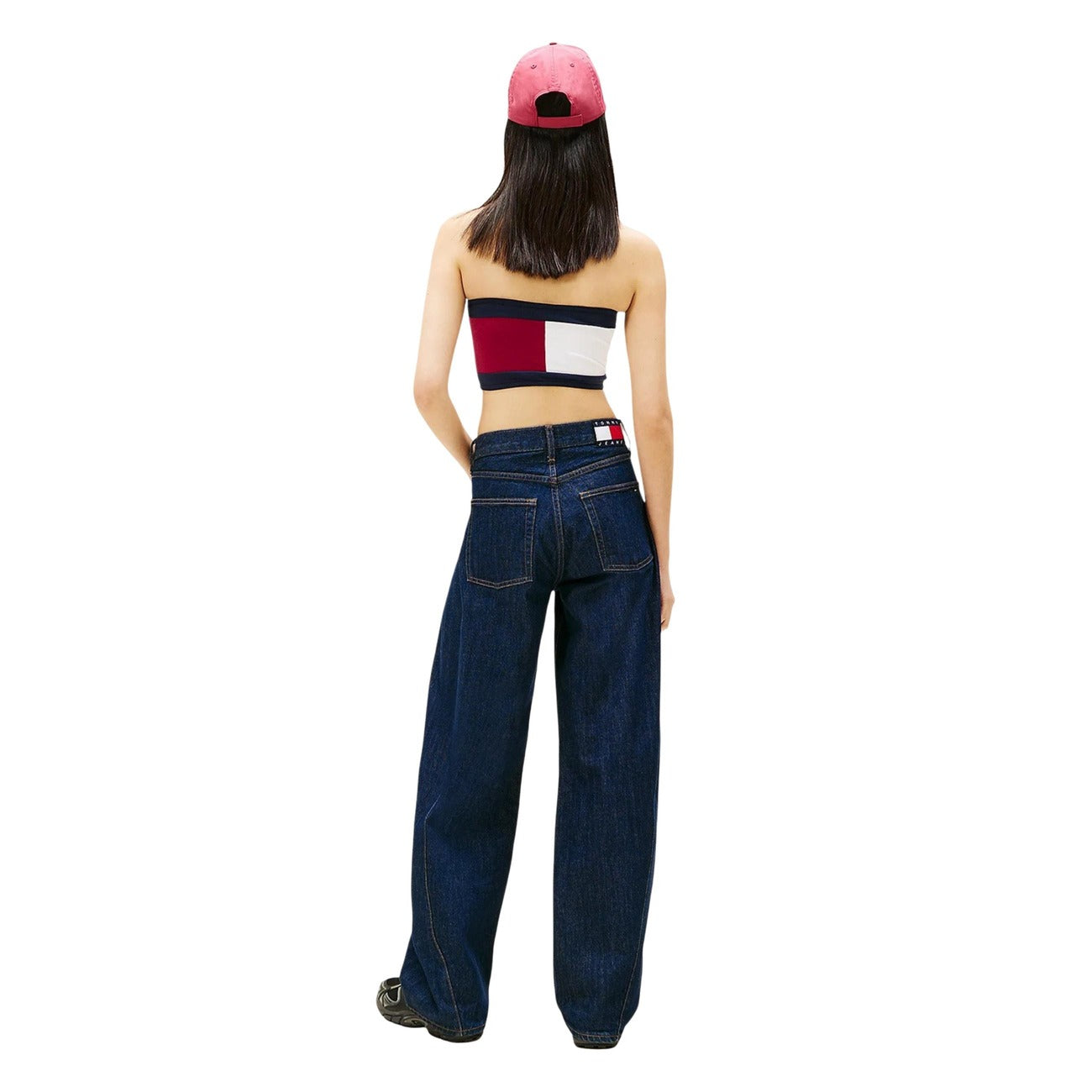 Tommy Hilfiger Jeans Top Bordeaux Donna