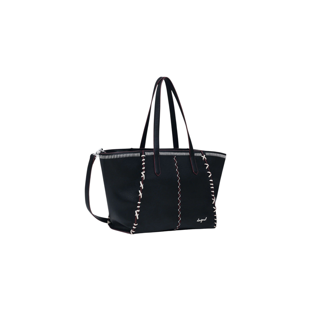 Borsa a Mano/Tracolla Nera Autunno/Inverno Desigual