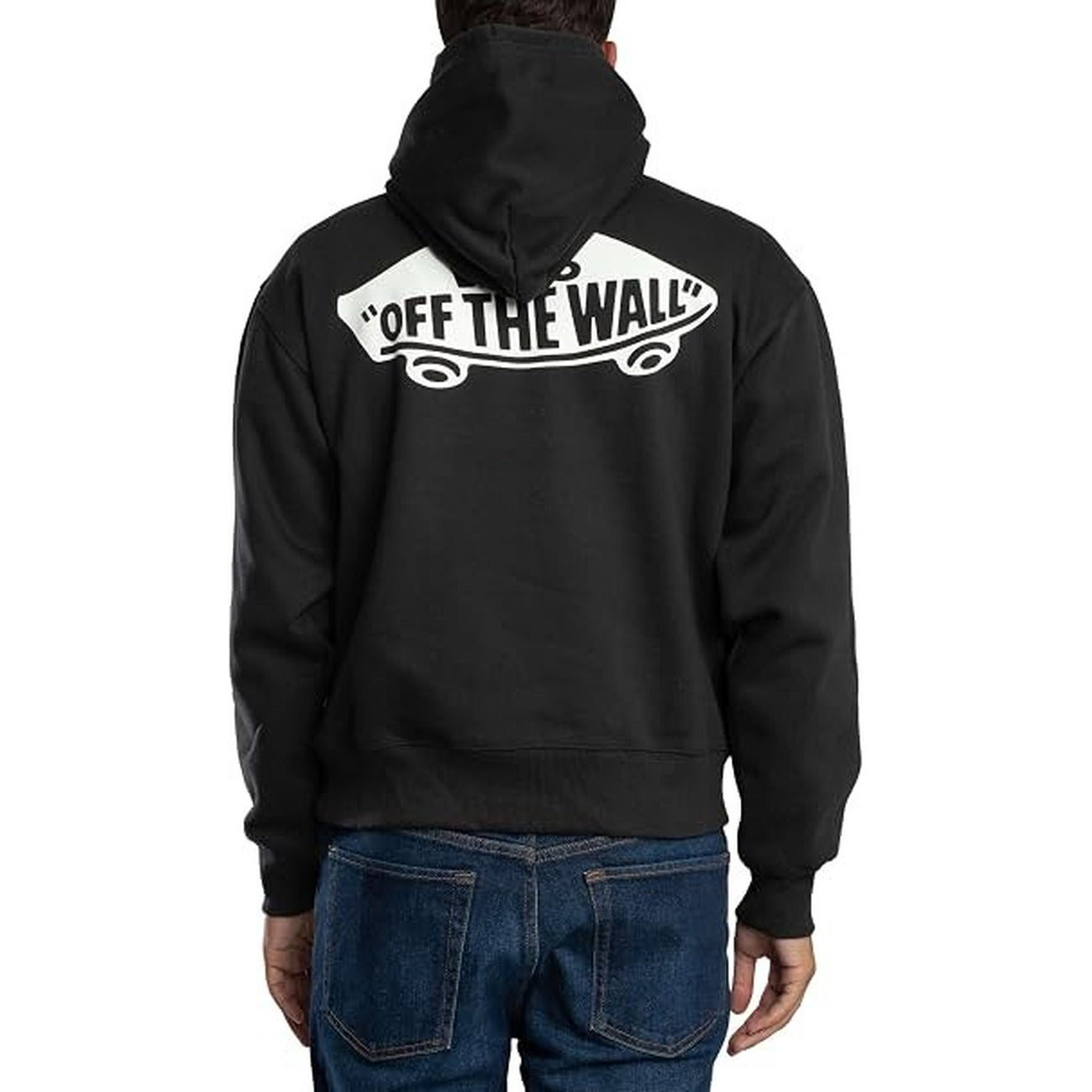 Vans Felpa in Cotone Uomo Nero VN00105KY281