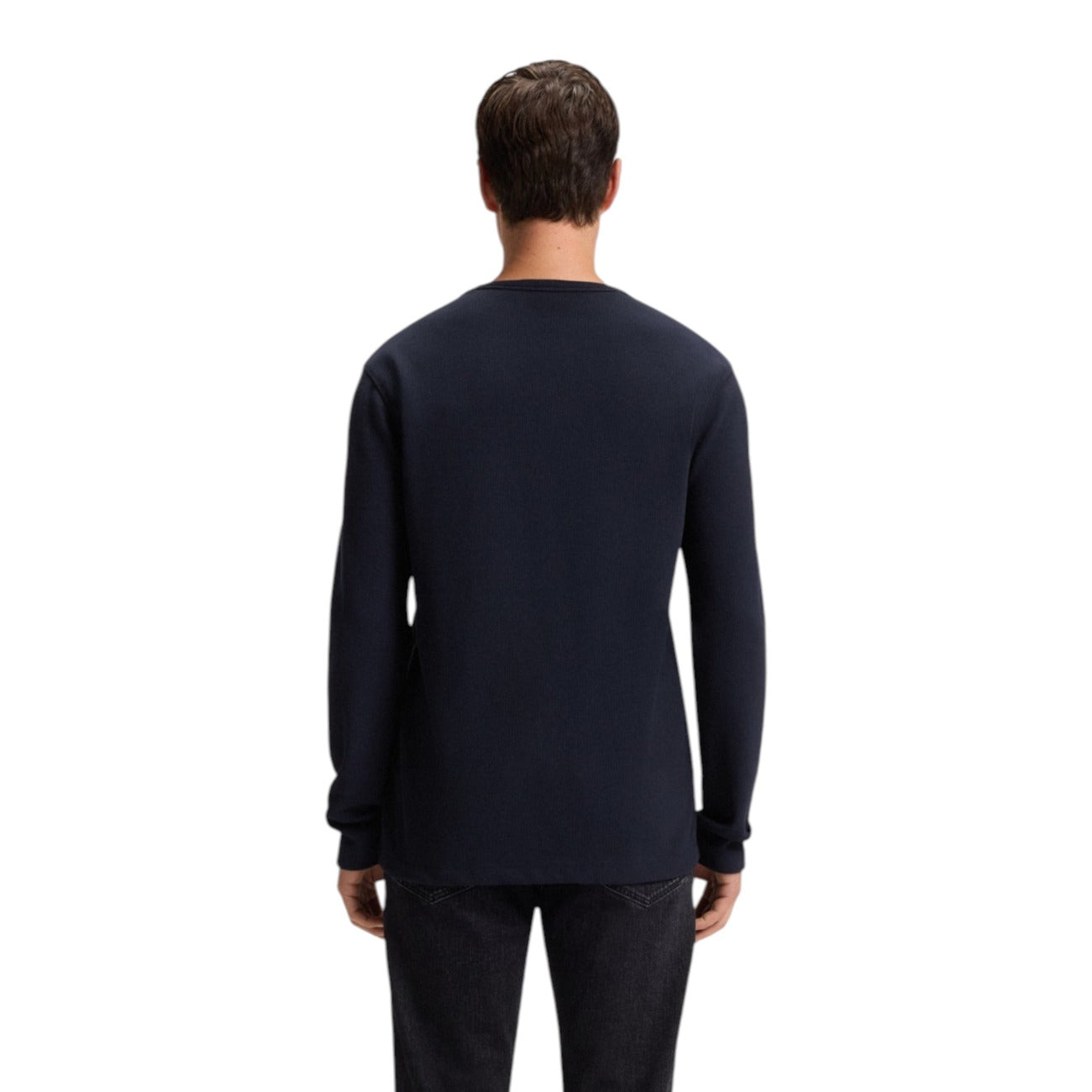 Maglia Uomo Boss Blu Girocollo - Collezione A/I