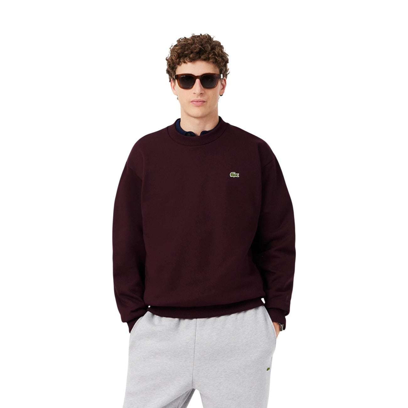 Lacoste Felpa Uomo Blu