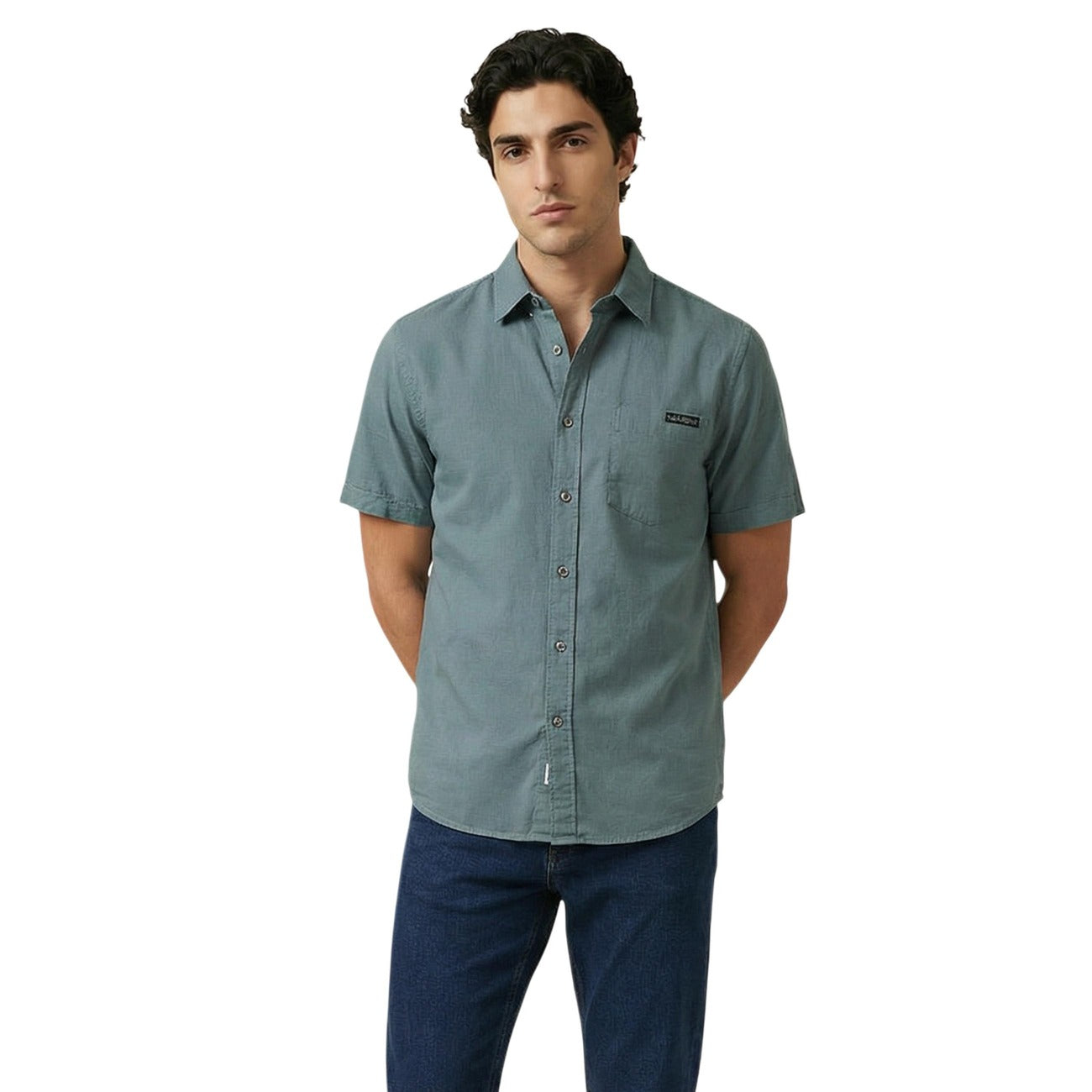 Calvin Klein Jeans Camicia Uomo Bianco