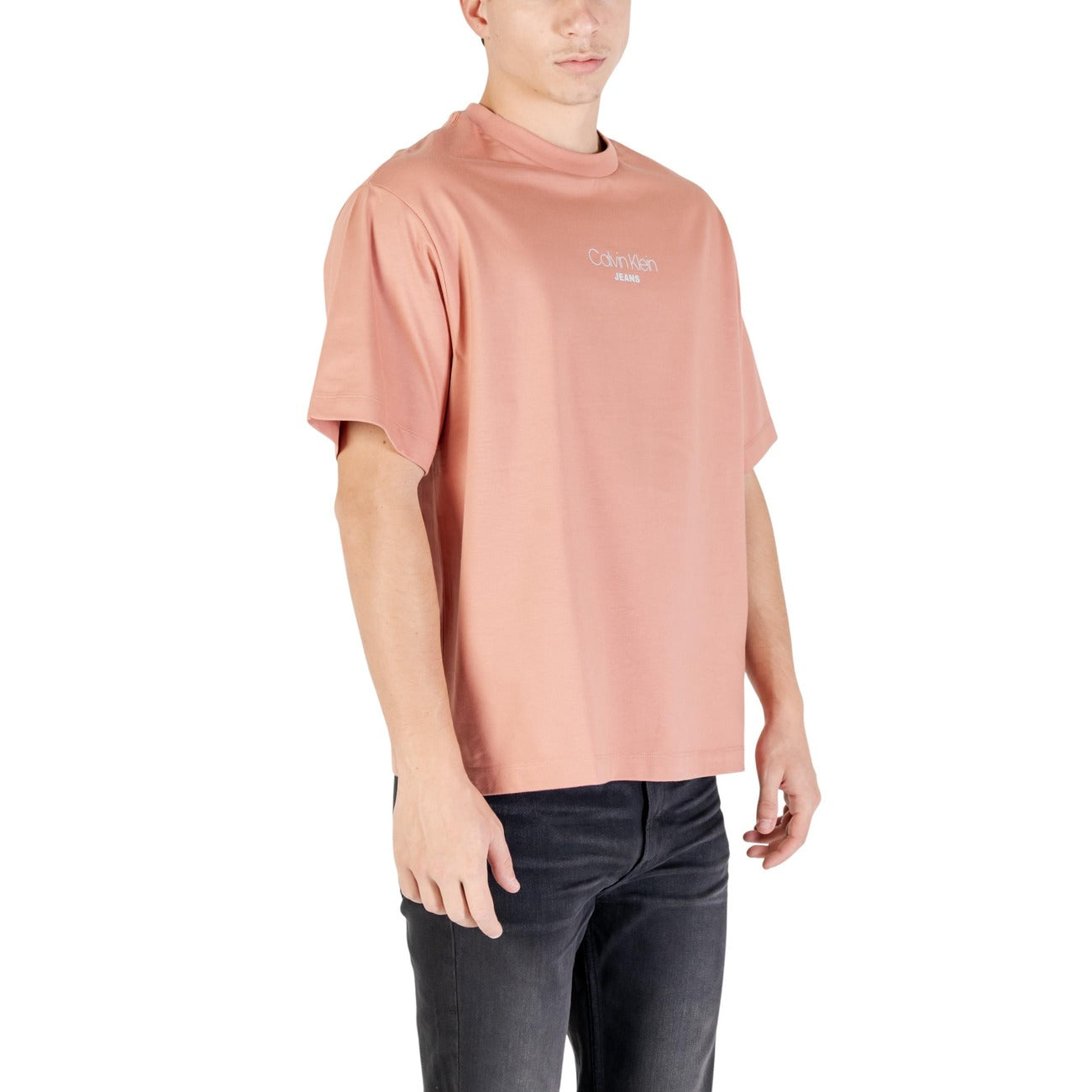 T-shirt Uomo Rosa Calvin Klein Jeans