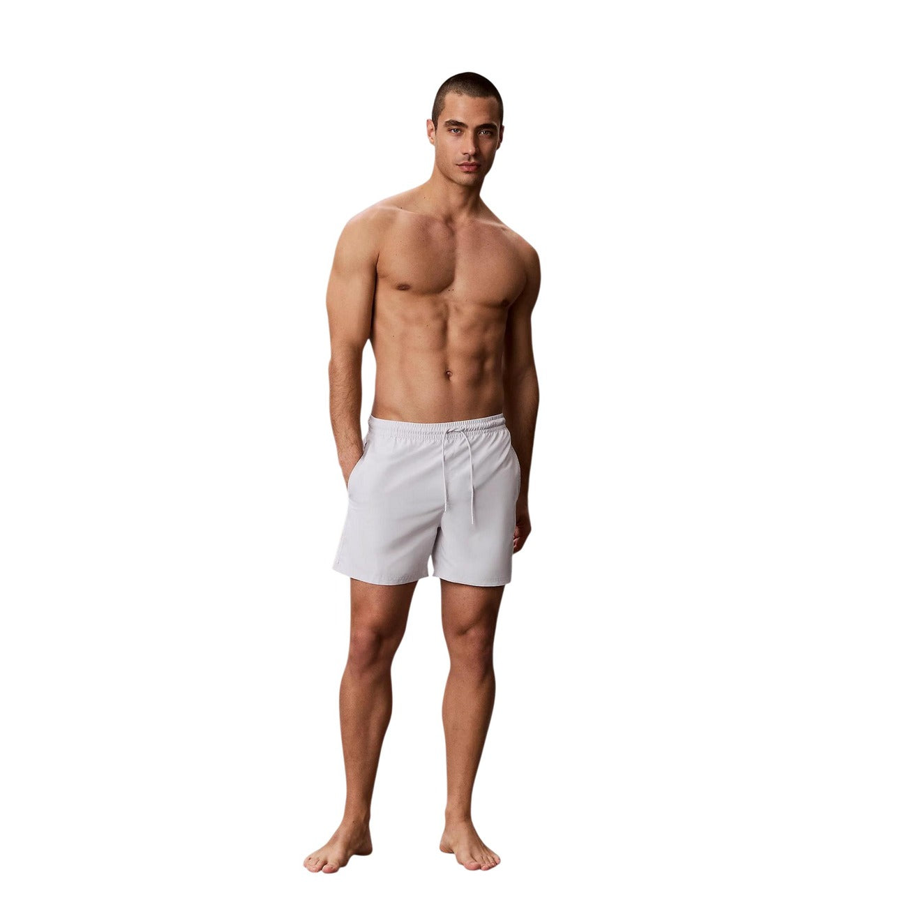 Calvin Klein Jeans Costume in Poliestere Uomo Rosso MEDIUM DRAWSTRING