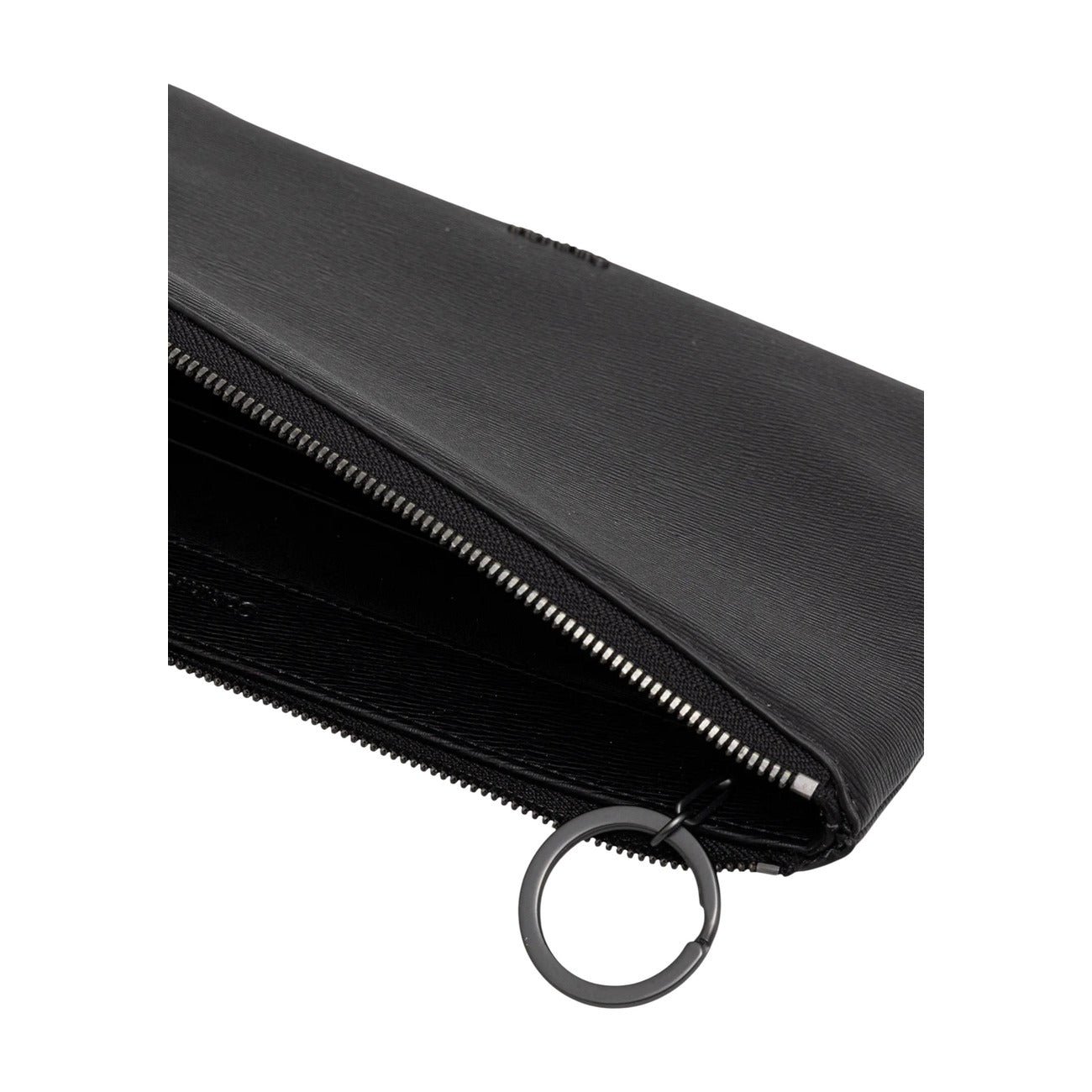 Borsa a Mano Uomo Nera Poliuretano Calvin Klein