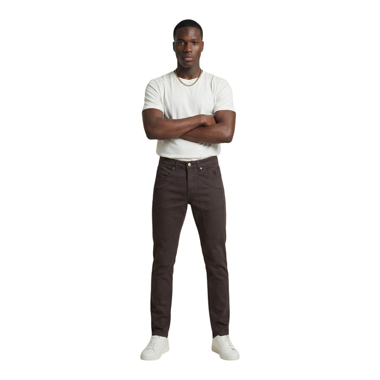Pantalone JUPPA077JOHN001 CTCPTPIQU001 U036 Marrone