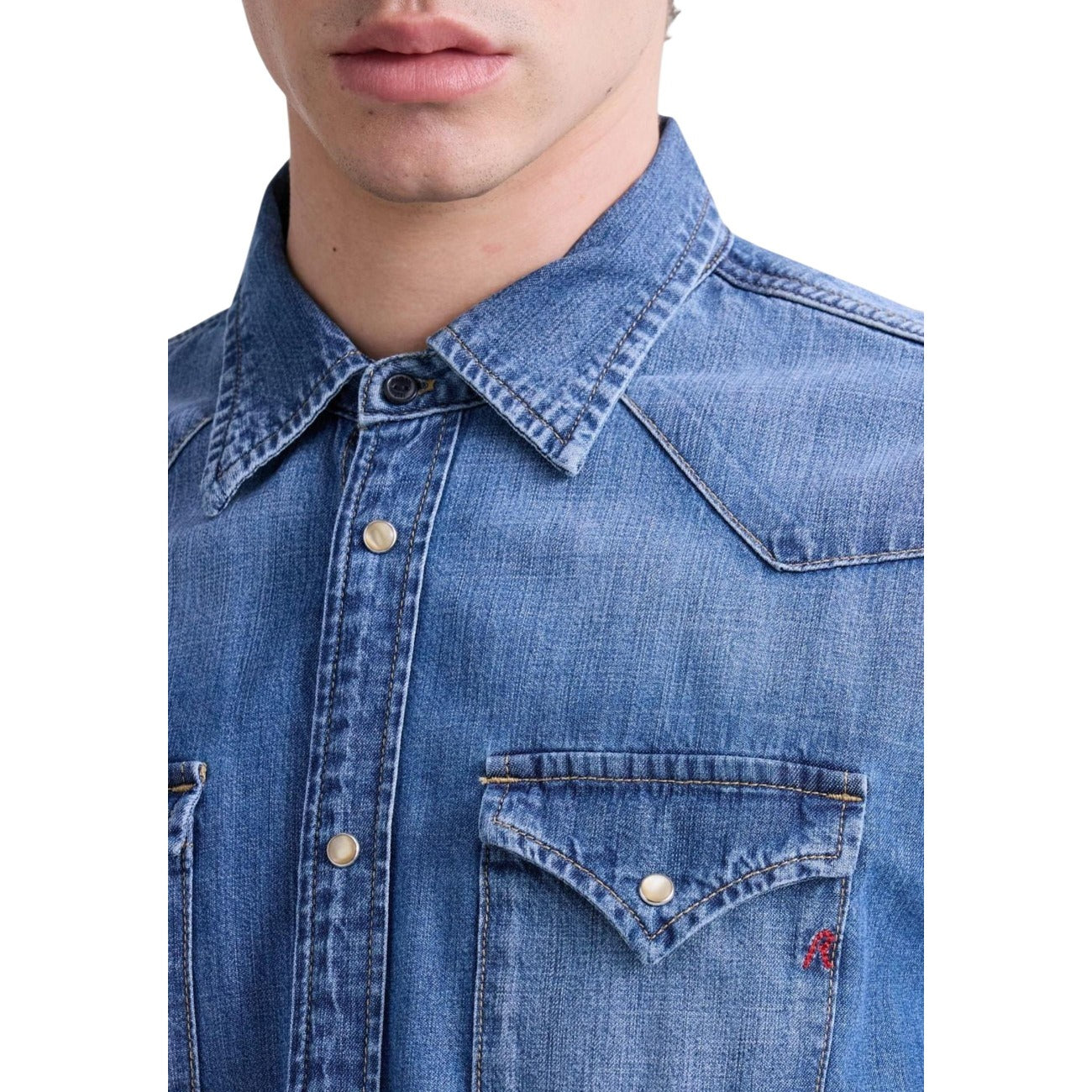 Camicia M4023T.000.26C Azzurro