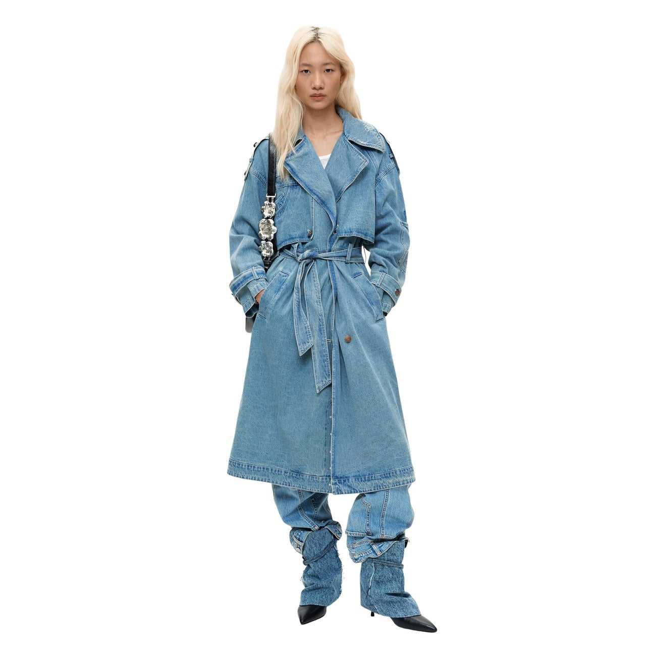 Desigual Giacca in Cotone Donna Blu CHAQ_GRESIL