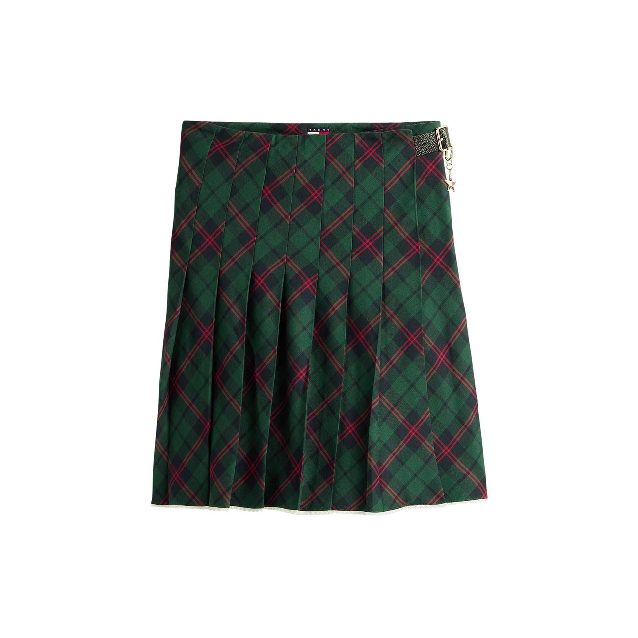 Gonna Donna a Quadri con Fibbia Primavera/Estate Tommy Hilfiger Jeans