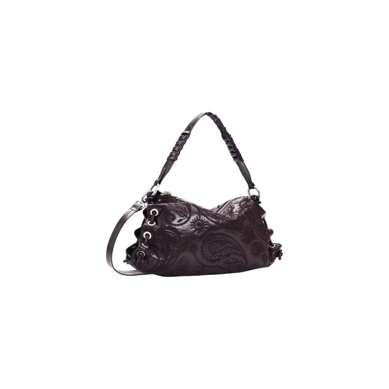 Desigual Borsa in Poliuretano Donna Bordeaux BAG_SIROCO XELA RED