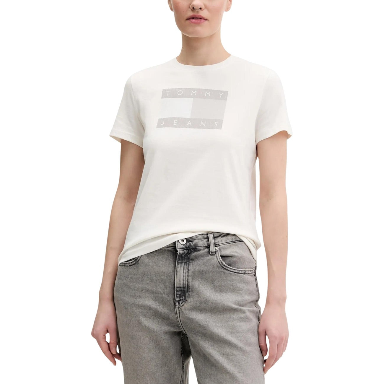T-Shirt DW0DW22562 Bianco