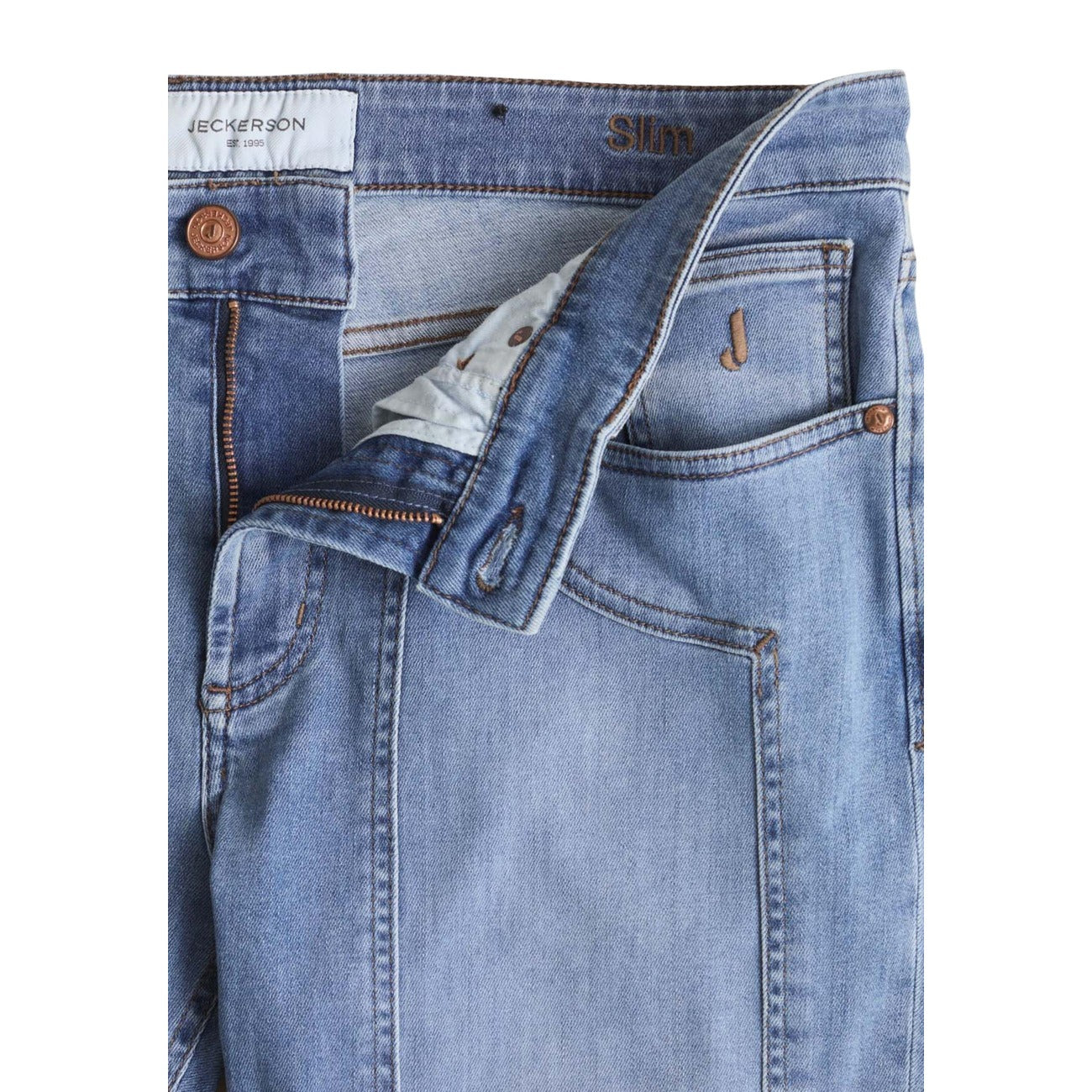 Jeckerson Jeans Azzurro Uomo