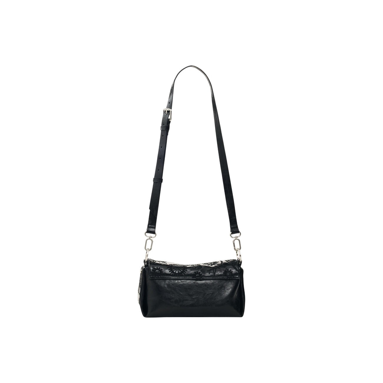 Desigual Borsa in Poliuretano Donna Nero BAG_SIROCO NARON MINI FLA