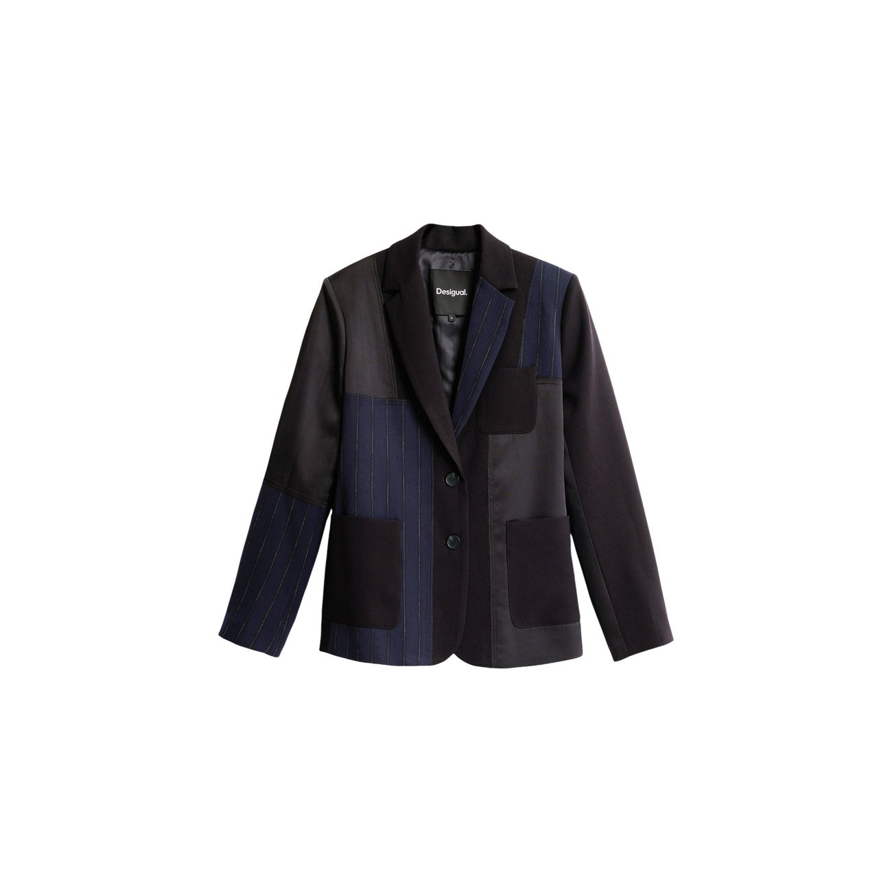 Desigual Giacca in Poliestere Donna Blu AME_MARGI